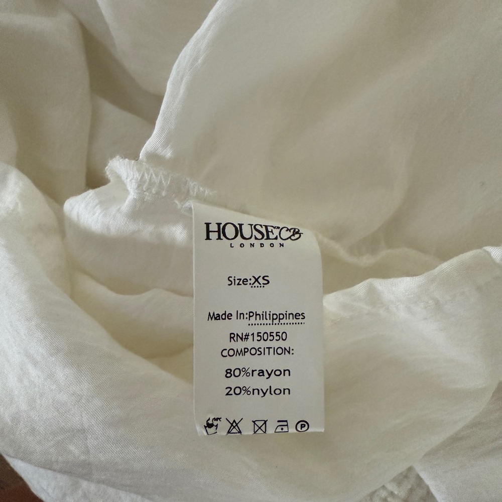 House of CB White Wrap Dress - Picture 4 of 4